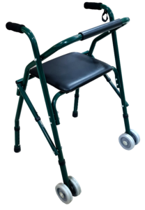 Andador con Asiento Verde
