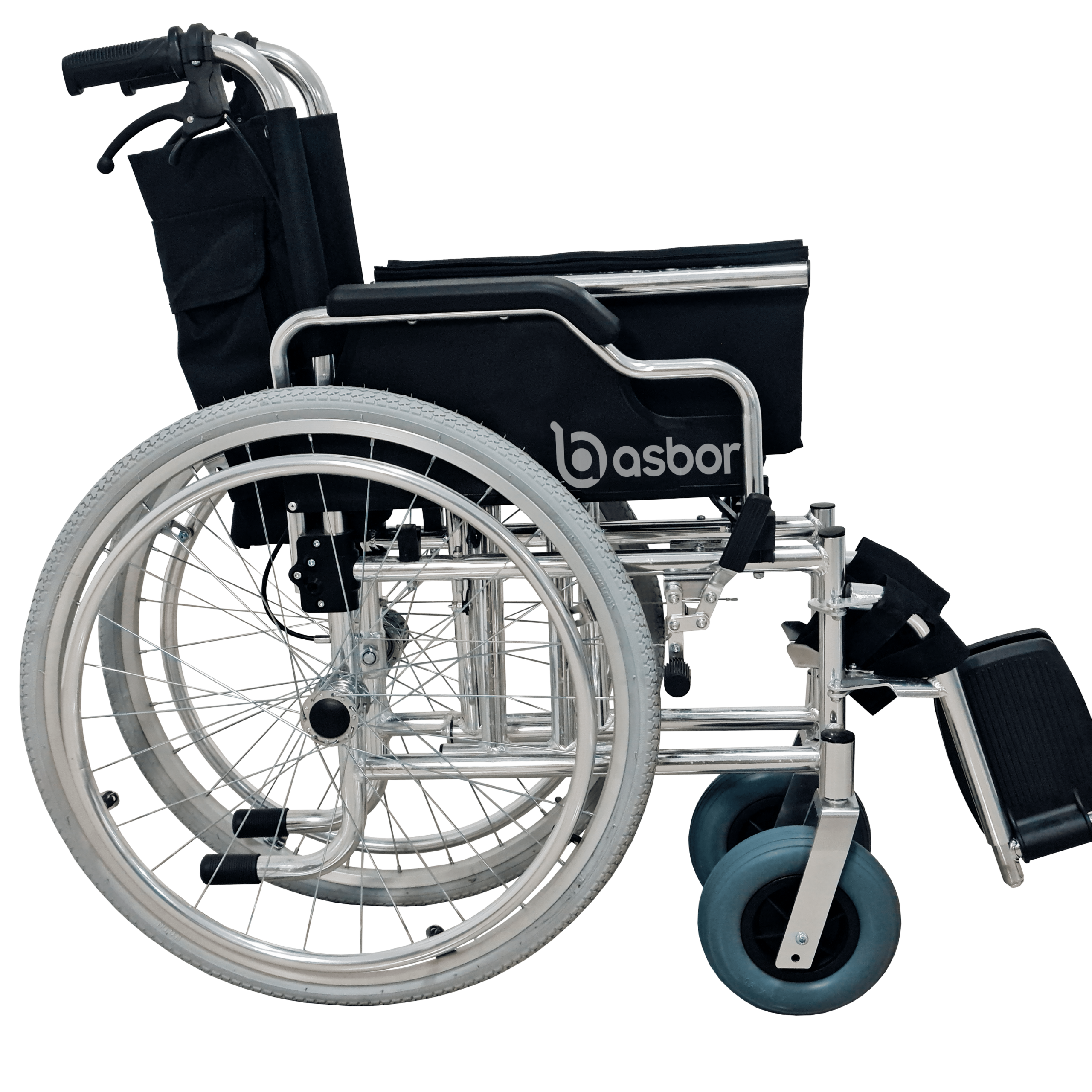 Silla de ruedas desmontable de aluminio - GARS06 - Imagen 4