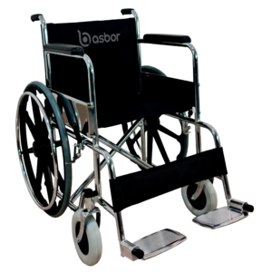 Silla de ruedas Estándar Lona Negra - GARS04